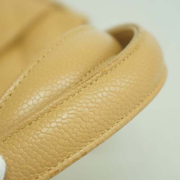 CHANEL Brown Caviar Leather Tote Bag - Picture 8 of 10